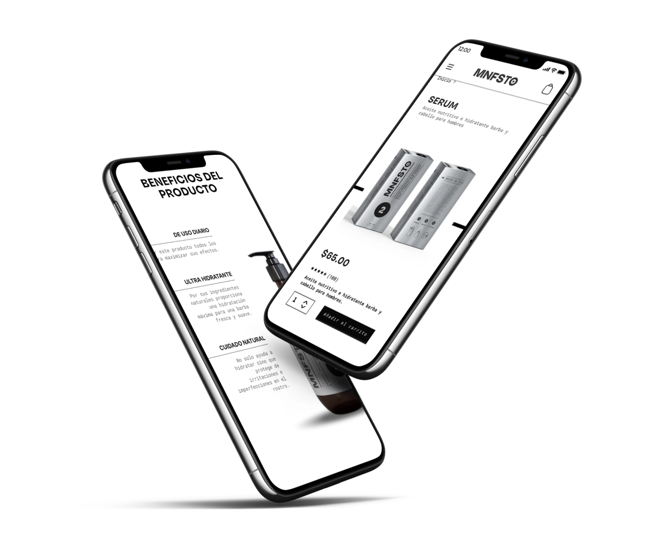 Mockup del sitio móvil de Mapsto diseñado por Flamel en Shopify usando GemPages, entregado en 4 días sin necesidad de desarrolladores, listo para conversión inmediata